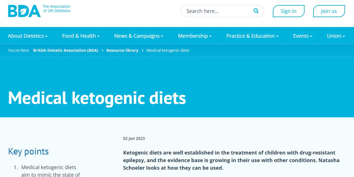 Medical ketogenic diets

✨ ✳️ NEW @BDA_Dietitians article by @natashaschoeler

'Ketogenic diets are well established in the treatment of children with drug-resistant epilepsy & the evidence base is growing in their use with other conditions'

🔍Read here: bit.ly/3OSJlPc