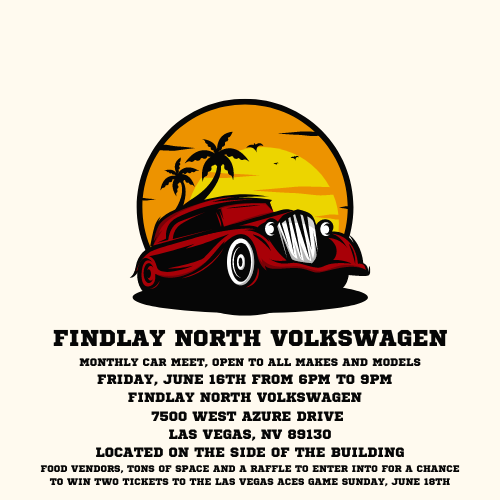 Come down and join us Friday, June 17th for our monthly car meet, there will be plenty of parking on the side of the building, we will have some food vendors here and there will be a chance to enter in to win two tickets to the Las Vegas Aces game Sunday, June 18th!