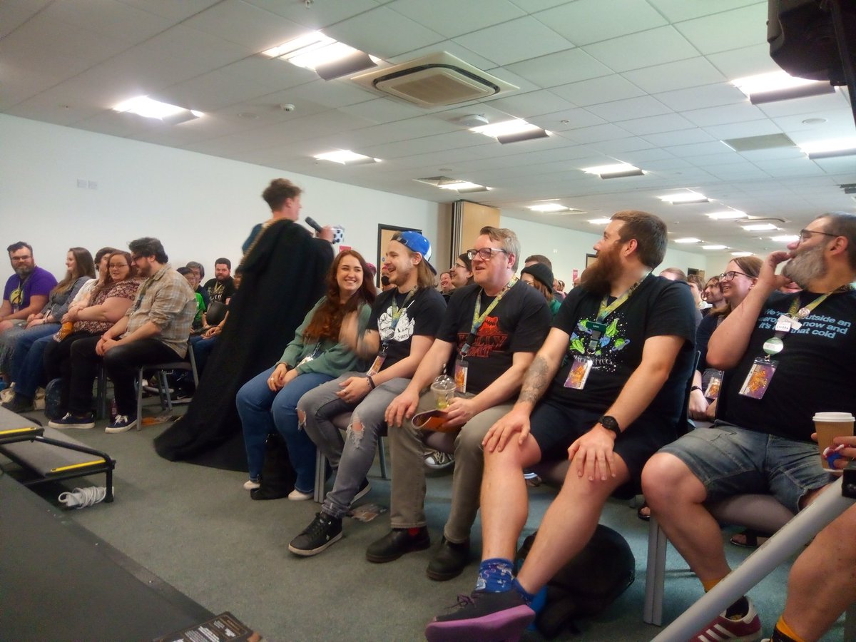 waywardjim's tweet photo. First assignment at #UKGamesExpo - werewolf live! https://t.co/FPHcFIxEOB