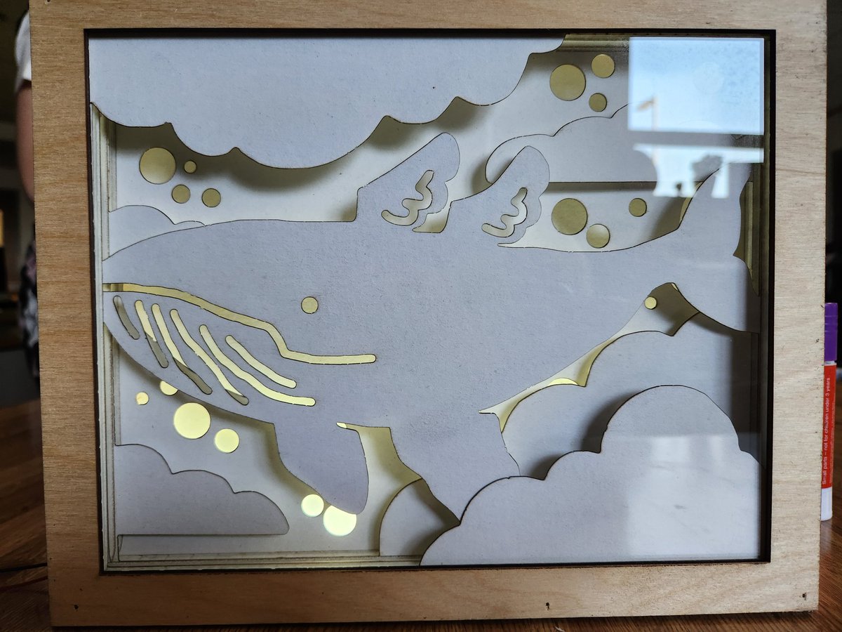 EGHS_Graphics's tweet image. Wrapping up the school year with some shadow box projects!