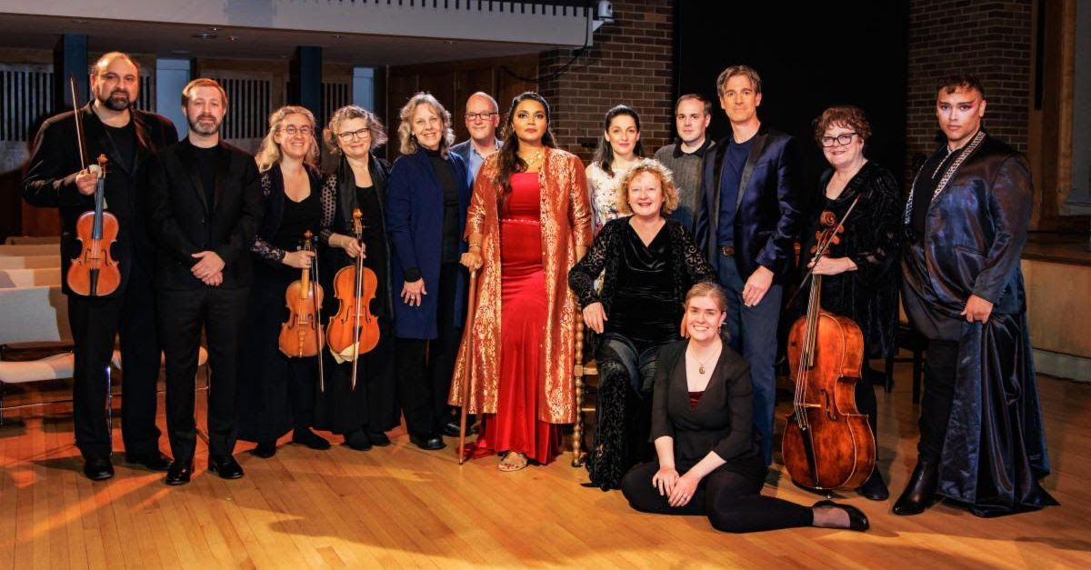 The full cast of our 2023 Dido &amp; Aeneas production, with the Camerata management team 🎭️ 

Stay tuned this upcoming week for some wonderful excerpts from this production, as well as many Camerata classics!

📷️: Dan Busler