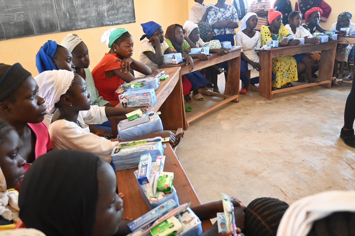 #Nigeria| JRS with support of @ALBOANongd  actively works #BreakingTheStigma around #menstruation.
👉🏿We recently conducted an awareness session on menstrual hygiene to support girls in handling their periods with dignity!
