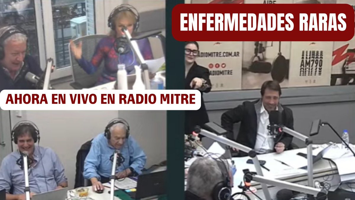 Ahora en la columna de #Salud de #AlguienTieneQueDecirlo por 
@radiomitre hablamos de #EnfermedadesRaras