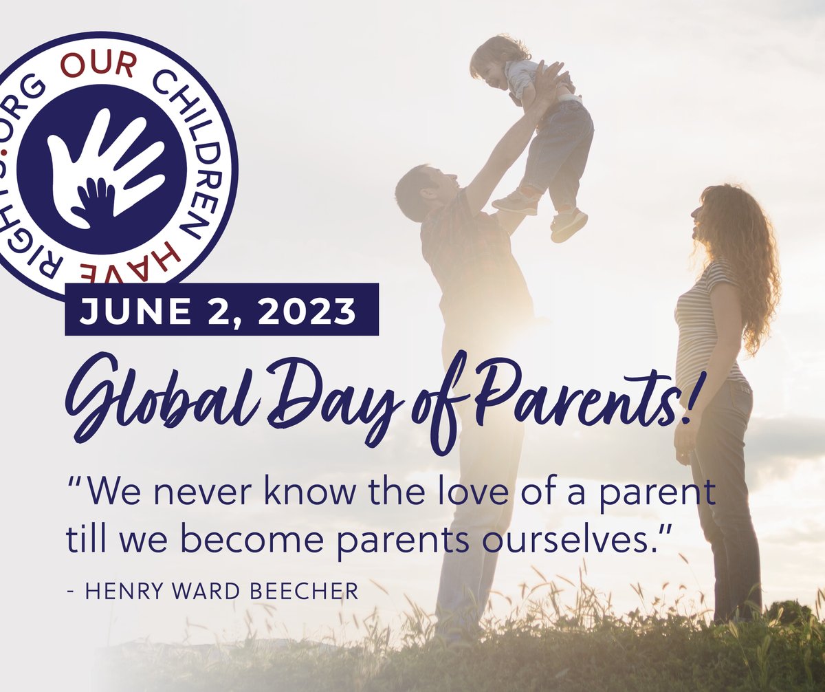 Happy #GlobalDayofParents! Today we stop and appreciate the tireless love, support, and guidance parents provide each and every day. They are our superheroes! - Jake and Greg, OCHR.org