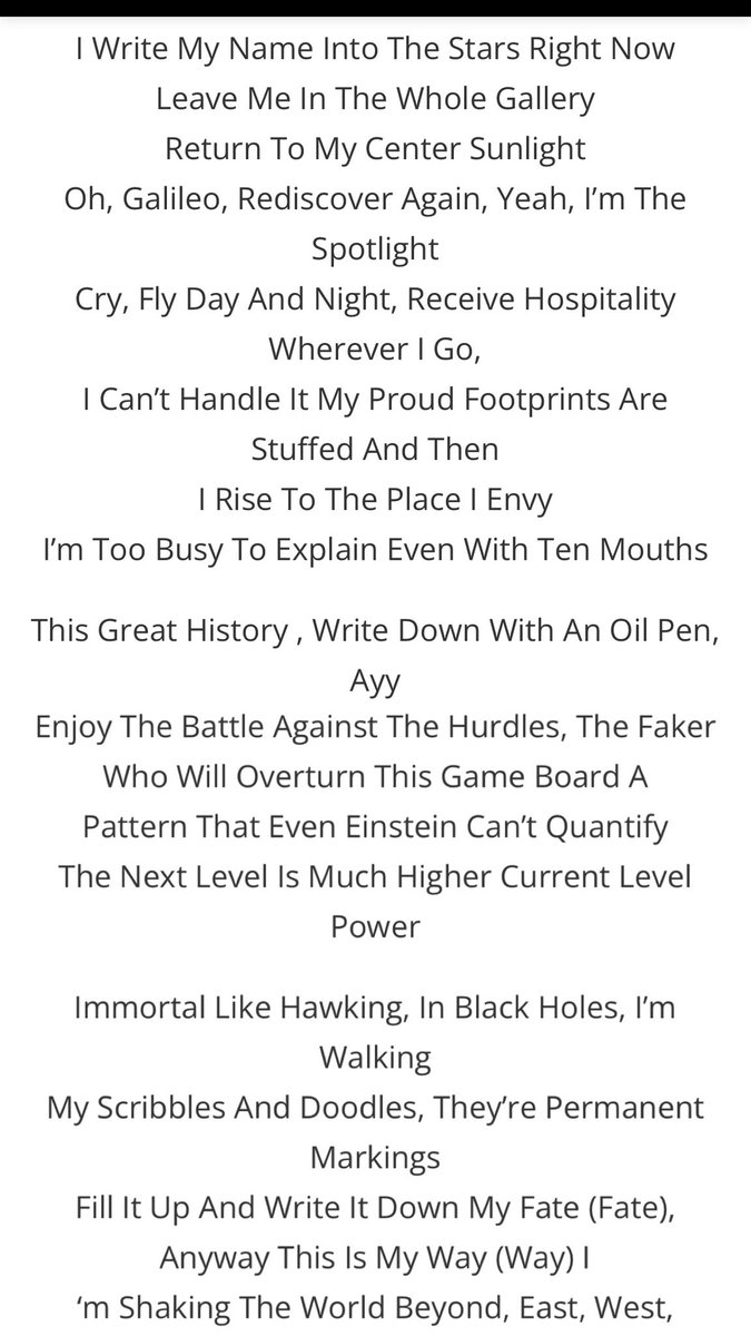abovethesky_o's tweet photo. “#FAKER, who will turn this game around”

#StrayKids “hall of fame”

this song is about making history, shaking the industry, breaking records, and permanently writing your name into the stars. extremely fitting for both stray kids and faker. 

legends recognize legends. https://t.co/qWk9v9WMbQ