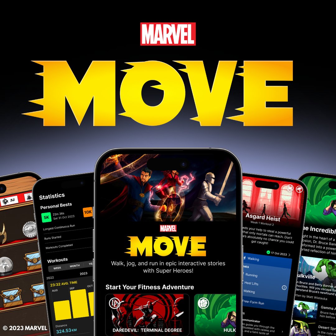 ICYMI: Train alongside your favorite Marvel heroes with #MarvelMove, coming this summer! Follow @MarvelMove to learn more about this exciting new fitness experience.