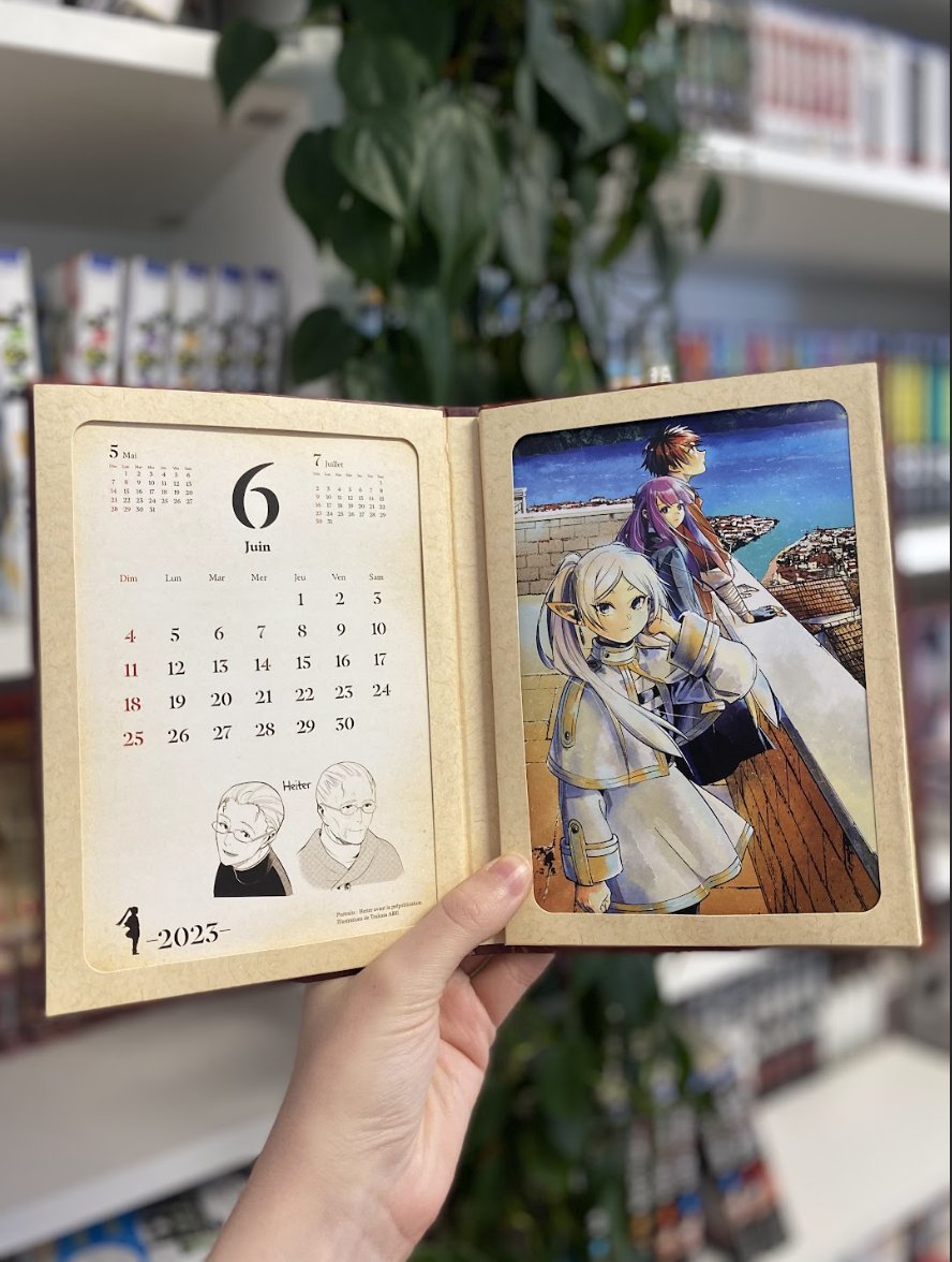 C'est le mois de juin ! ❤️
N'oubliez pas de changer l'illustration de votre calendrier 👀