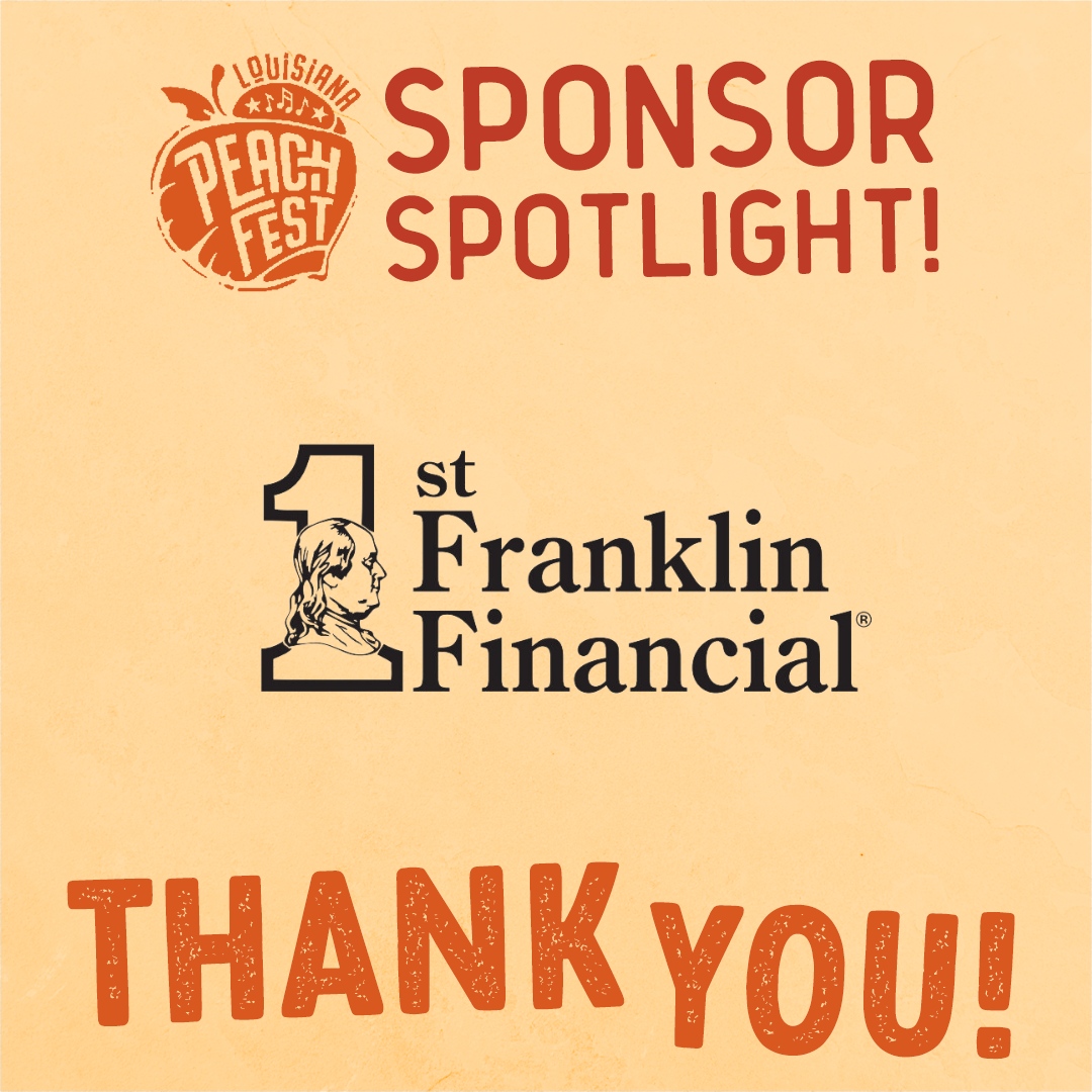 Thank you 1st Franklin Financial for your support of #LAPeachFest! We couldn’t do it without you!🍑