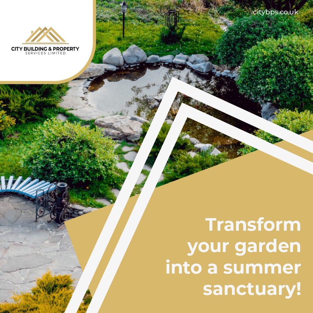 citybps's tweet image. 🌞🌺 Unwind in your personal oasis, recharge amidst nature's beauty, and boost your wellbeing. 🌳🌻 Experience the joy of creating a picturesque retreat at your doorstep. 🌼✨
 
Get a free quote: 📞 020 8154 3000. 

#SummerGardenSpruceUp #CreateYourOasis