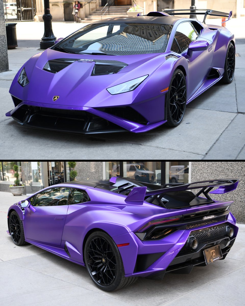 Check the spec: 2022 Lamborghini Huracan STO presented in Viola Nebula 😈 
-
For More Info: bit.ly/3WIabeG