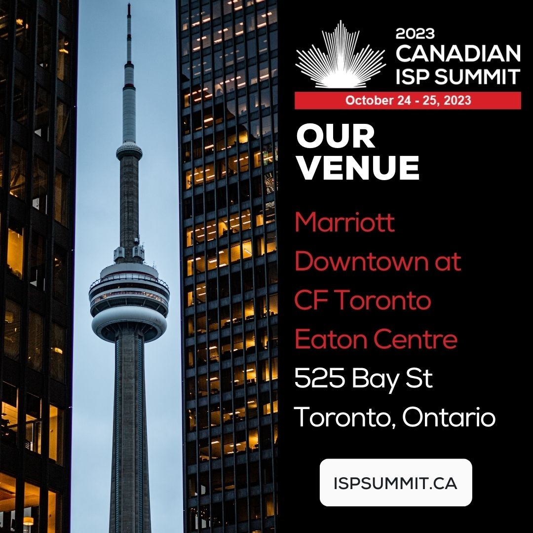 Explore Our Venue
 
Take advantage of our ISP Summit group rate while at the conference. The group rate is available until Sept. 29.  
 
Book your hotel accommodations today: ispsummit.tech/location/
#toronto #torontoontario #summit #isp #internetproviders