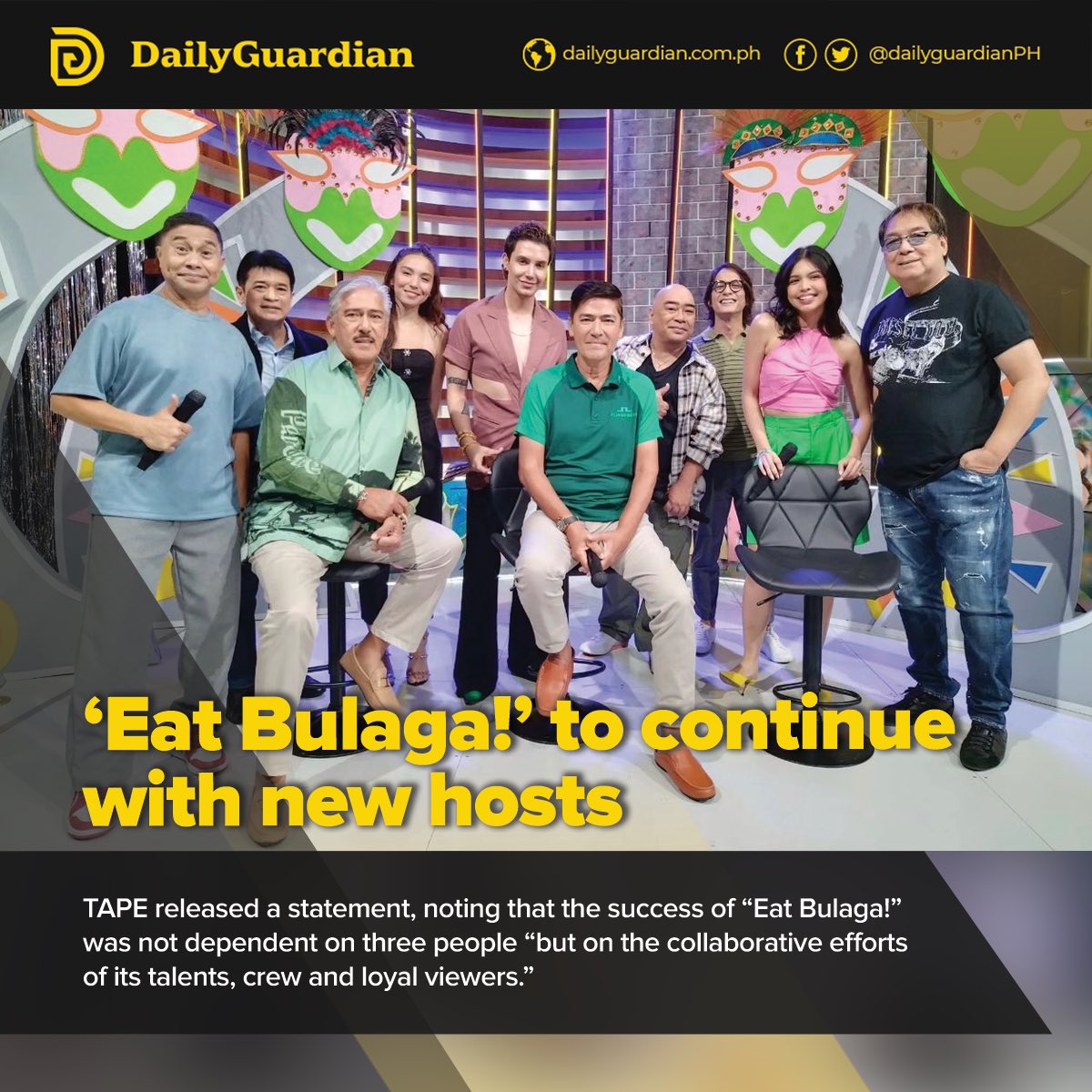 Daily Guardian on Twitter "Television and Production Exponents