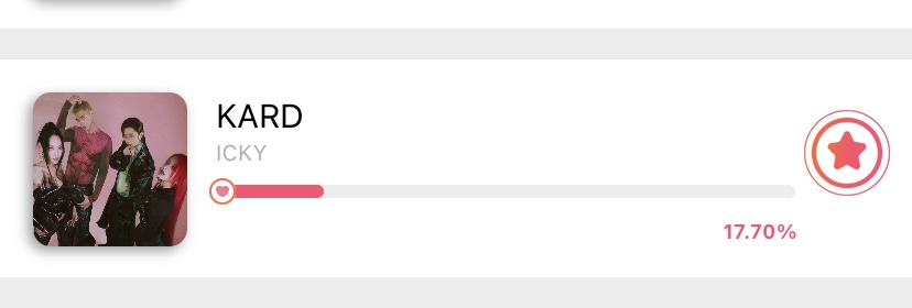 KARD is nominated again for The Show. VOTE FOR KARD ON STARPLANET😭 KARD First Win 🙏🏻

Be sure to reserve 500 hearts for live voting. Live voting is more important than pre-voting and gives us more points.  If you don't have more than 500 hearts, don't vote in the pre-vote.‼️