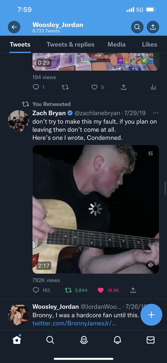 Crazy to think I would blast <a href="/zachlanebryan/">Zach Bryan</a> “Cindemned 5 years ago the same way I do today!!