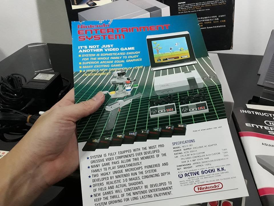 👾RetroManiac👾 on Twitter "RT 401_db A very rare flyer for the NES