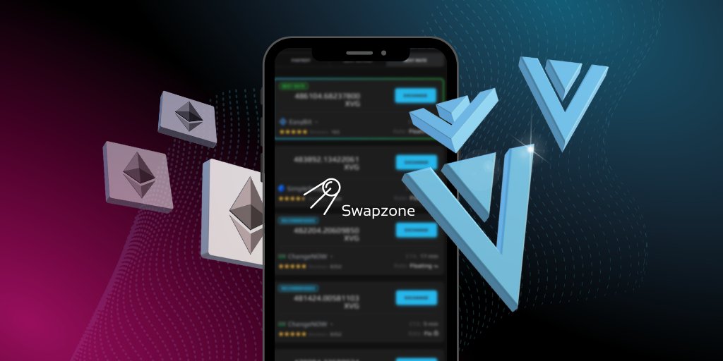 Swapzone_io's tweet image. Quick, efficient, secure⚡️

#XVG by @vergecurrency encourages people to embrace digital currencies and engage in convenient and fast blockchain transactions🦾

📍Check out the available $XVG swap options from more than 7 exchangers right here: swapzone.io/exchange/eth/x…

#Verge