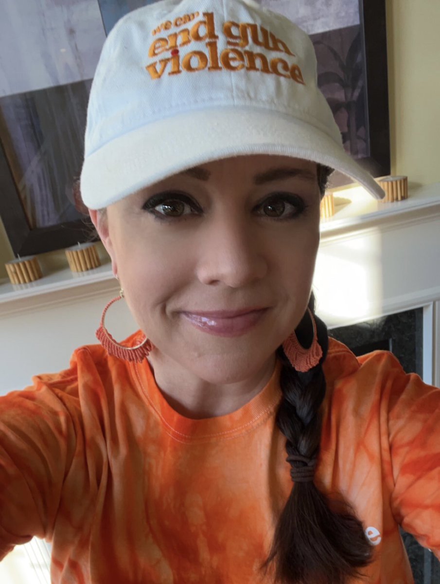 Decked out in orange today to spread awareness about the preventable gun violence crisis that takes over 43,000 lives and wounds tens of thousands more EVERY. SINGLE. YEAR. in this country. Join me and #WearOrange this National Gun Violence Awareness Day.