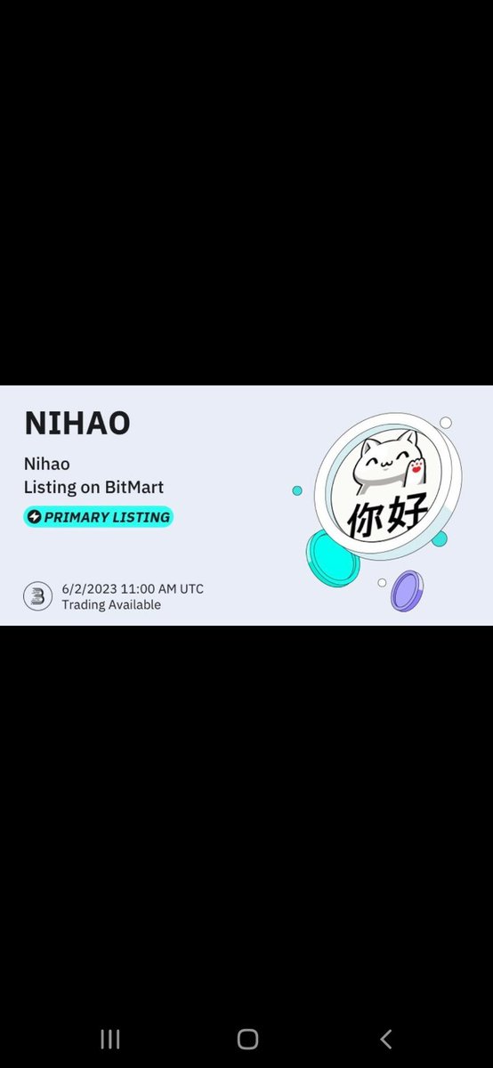 BudRante's tweet photo. 1.4 million tweets
Trending number 1
#NIHAO $NIHAO
#CRYPTONEWS #CRYPTOTWITTER #CRYPTO
#BitMart listed it FOR #FREE
MILLIONS IN DOLLAR VOLUME
LFG
If u missed #PEPE #SHIB #DOGE
TURN YOUR $100 TO
$$$$$$$ THOUSANDS ??
$$$$$$$ SIX FIGS??
Do your research @USATODAY
@cnnbrk https://t.co/T6ZTGHedlz