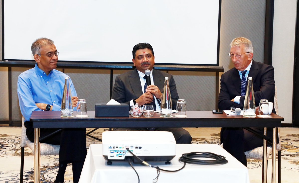 ptrmadurai's tweet photo. I spoke at the biannual Economic Network India (ENI) meeting on Thursday, 25th May, in Chennai, organised by @NLinIndia to further strengthen Indo-Dutch trade & investment relations. Participants at the meet included the Consul Generals, the Honorary Consuls from India, Nepal and Bhutan, the Netherlands Business Support Offices (NBSOs) and the Netherlands Foreign Investment Agency (NFIA). My talk centred on how best the Netherlands can profitably participate in Tamil Nadu’s growth story. I shared unique perspective & experience to explain why our state should be seen as a premier investment destination. I invited the participation of the Netherlands at the Global Investors meet scheduled in Chennai during January 2024.
