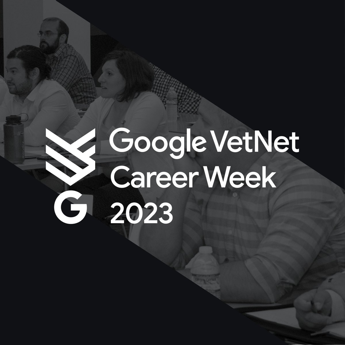 📣 ** SIGN UP TODAY (goo.gle/vetnetcw) to attend VetNet Career Week, a three-day virtual event offering tools, support, and advice needed to advance their careers. #GrowWithGoogle #veteranshelpingveterans #transitioningmilitary #VetNetCareerWeek2023