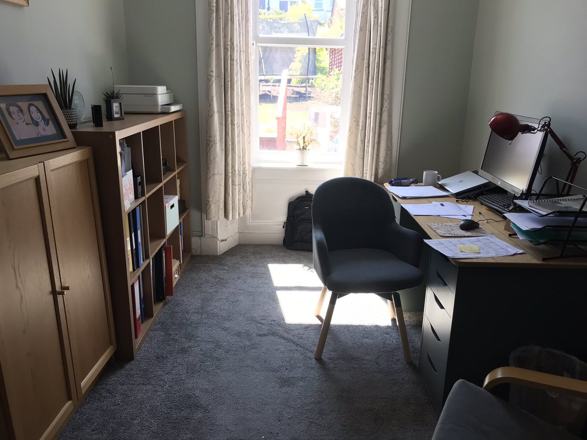 DrSamGriffiths's tweet photo. Home office all ready for new job start on Monday. Exciting times! https://t.co/e9PmycSr4F