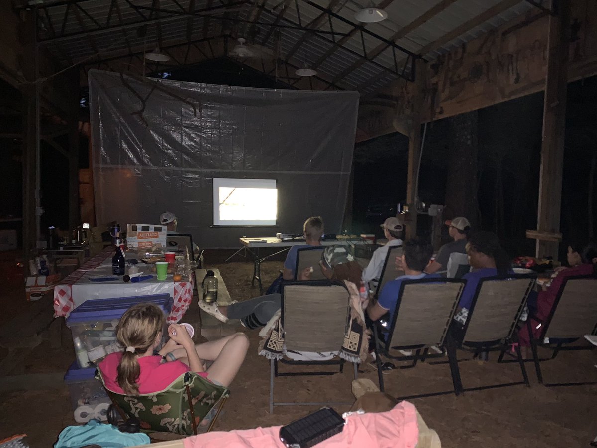 ForestHealth_AU's tweet photo. Another trip in the books! We had steak night and movie night for our last day. https://t.co/GzeHHlsh7Z