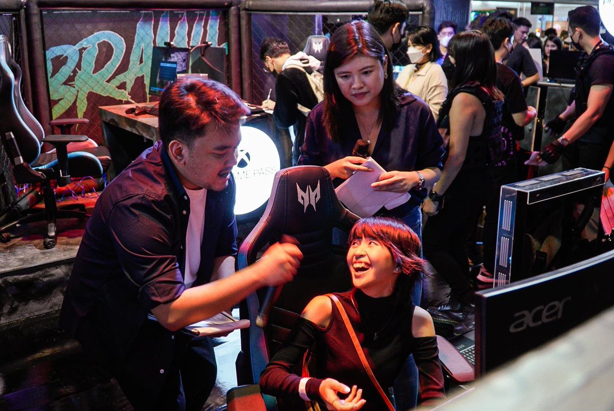 predatorph's tweet photo. Day 1: Earlier today at the Predator Steelgarde booth! 🤩🔥 Play &amp; win exclusive prizes, join us at CONQuest Festival. 🎉

#ItLiesWithin ​
#IntelGaming​
#PredatorCONQuest2023 https://t.co/tPeZuCM5uw