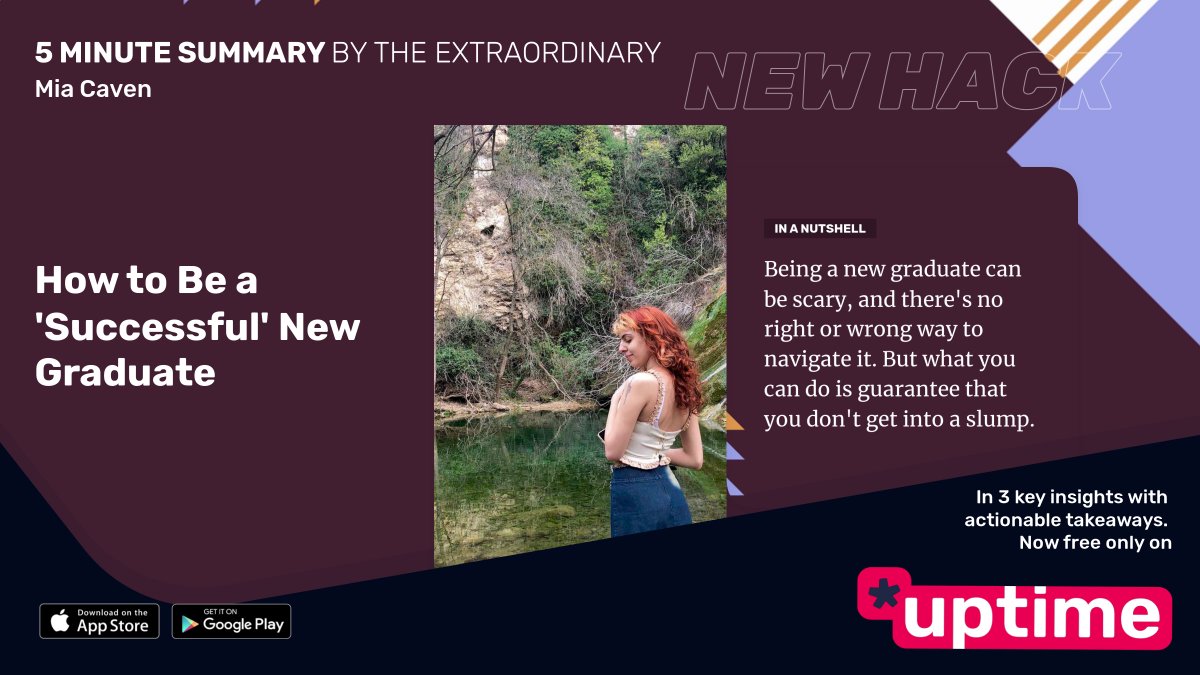uptimeapp's tweet image. 🎓🚀 Want to graduate with confidence? In @miacaven's Hack, learn the skills to excel in school - from crafting a killer resume to nailing interviews, she's got you covered. to.uptime.app/Jgd8czt7gxb

#CareerReady #PostGradSuccess #ProfessionalDevelopment