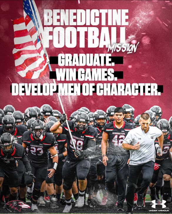 After a great call last night with <a href="/JoelOsborn_BC/">Joel Osborn</a>  I am blessed and honored to receive my second offer from <a href="/RavenFootballBC/">Benedictine Football</a>