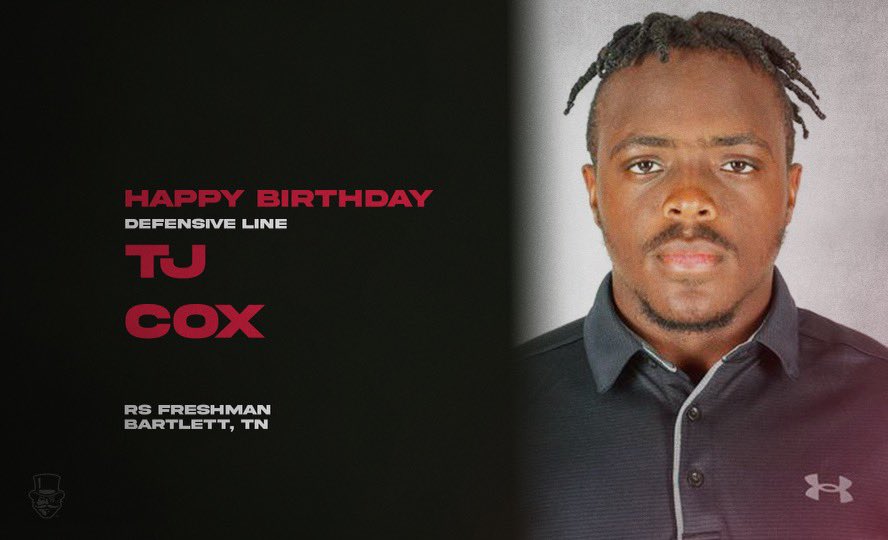 Happy Birthday to Defensive Lineman, TJ Cox‼️🔥🔥🎩

#BreakTheStone | #FTB