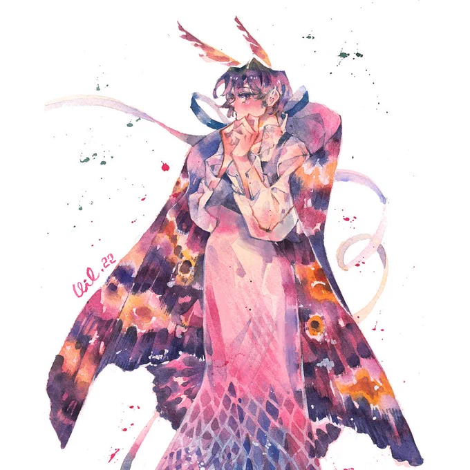Pink rooms  #gouacheart #illustration #originalcharacter