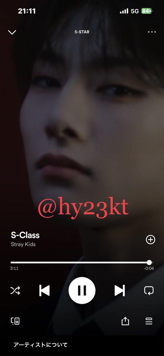 230602 21시 

Spotif★★★★★

#StrayKids #스트레이키즈 #5_STAR #특 #S_Class #S_Class_BurningTime
