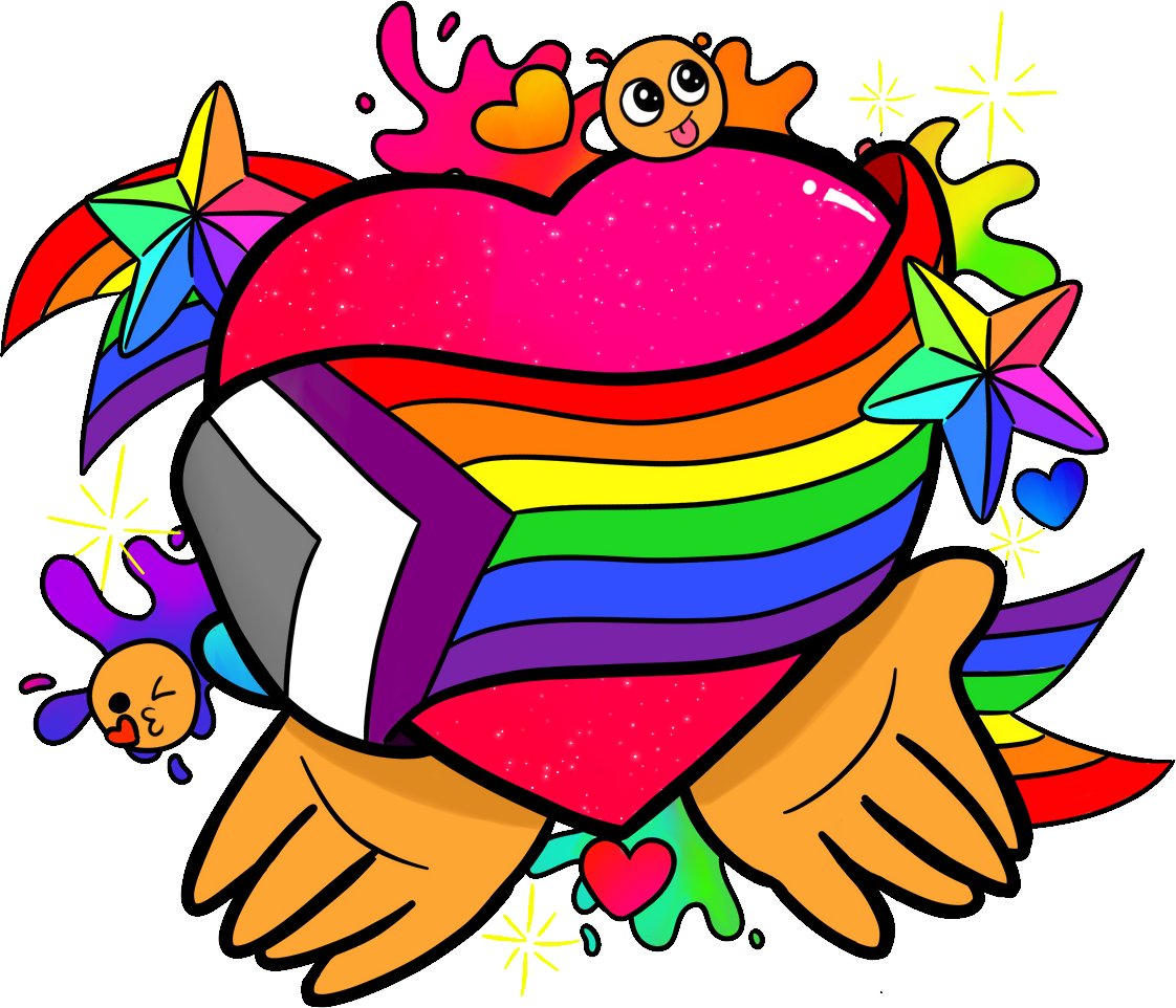 Happy Pride Month, kids! <3 #Alloutwithpride #deviantart