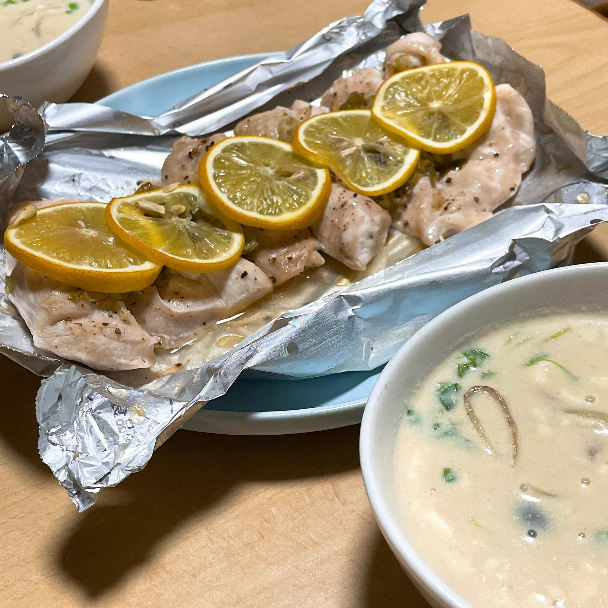 胸肉で作ってみたけど、美味しかった！  