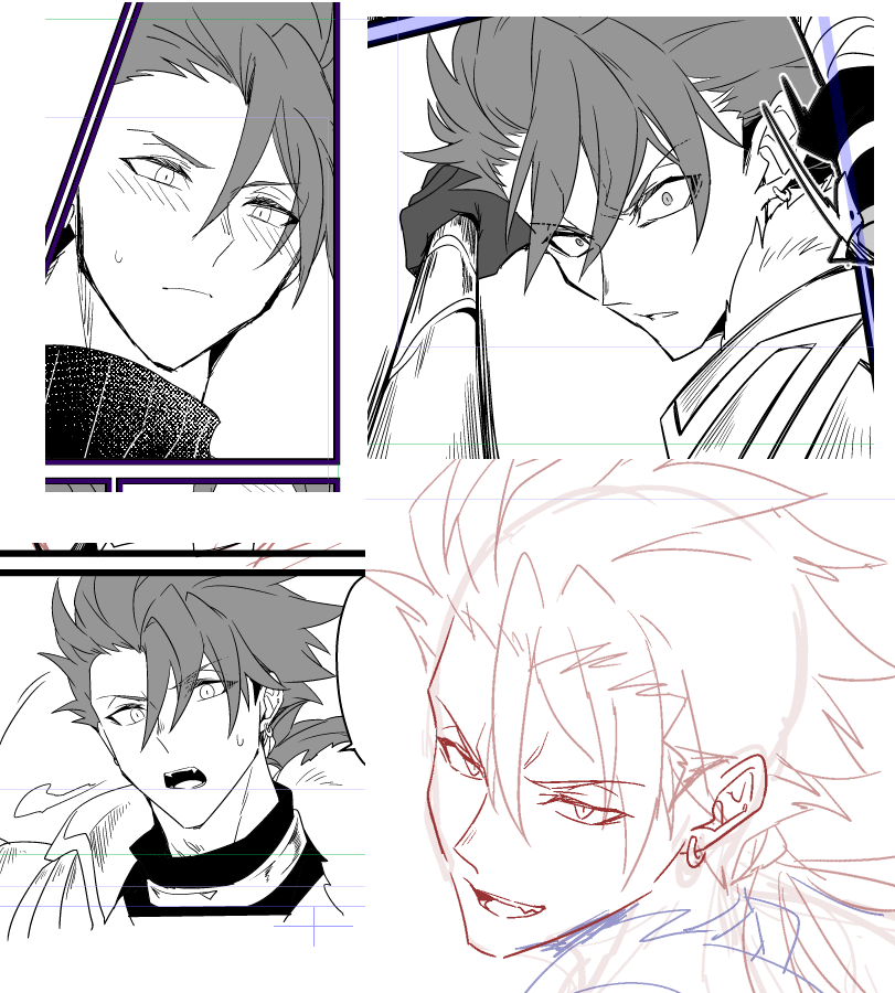 せんせ～50ページ以上プニキ描いてるのにいまだに安定して描けない人がいま～す 