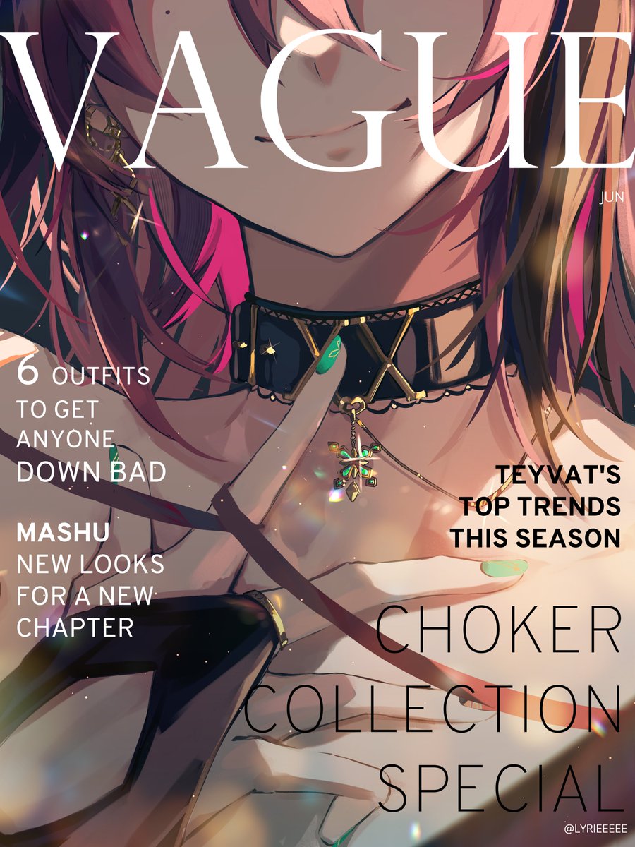 Guys look the latest issue of my favourite fashion magazine dropped
#heizou #genshinimpact #hoyocreators