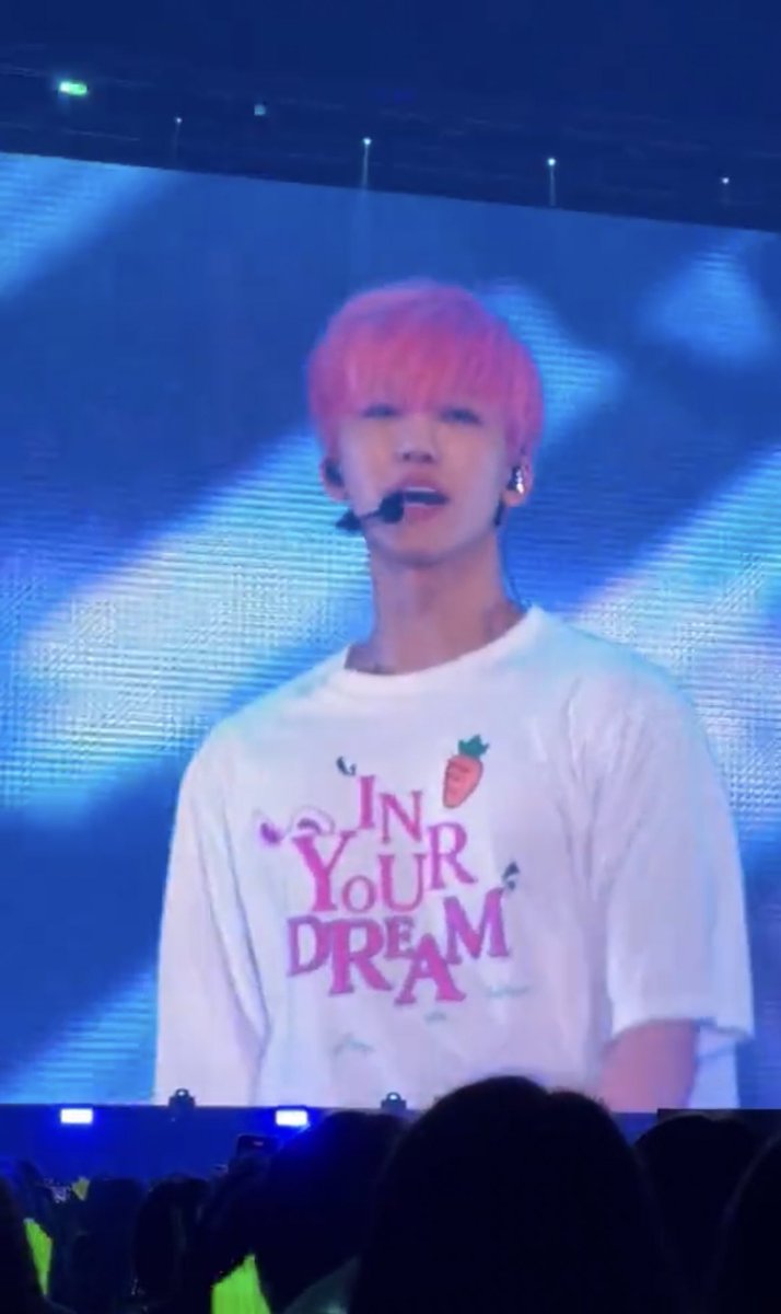 jaemin’s personalized “in your dream” shirts!