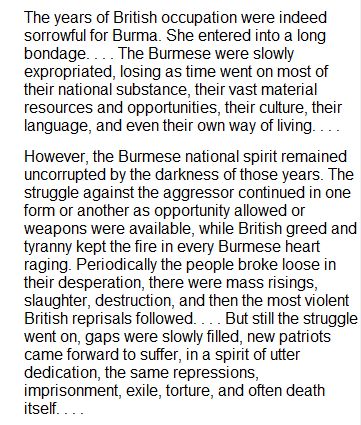 CHAPTER 10  Independence
Declaration of Independence

BREAKTHROUGH IN BURMA
Memoirs of a Revolution, 1939-1946
by Ba Maw, 1968
https://t.co/nEvrtmi2bZ https://t.co/SqdPFNmwDL