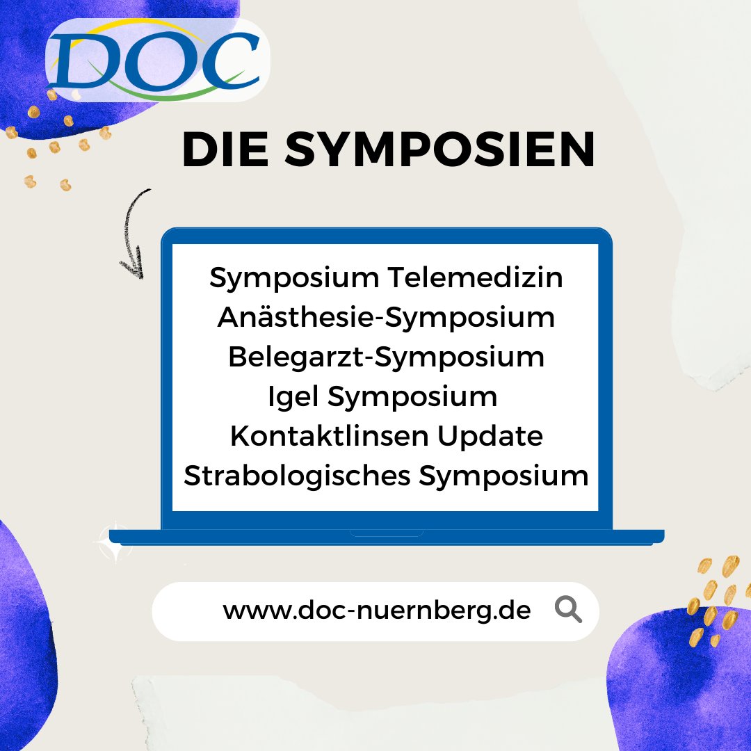 DOC2021x's tweet image. #doc #doc2023 #kongress #nuernberg #symposien #symposium