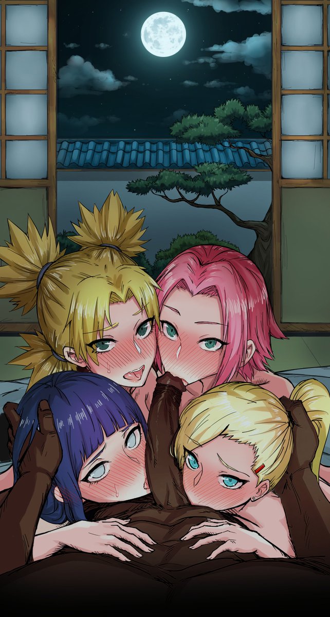MousaiUser's tweet photo. The Naruto gals learning to share a big fat BBC [Sakura Haruno] [Temari] [Ino Yamanka] [Hinata Hyuga] [Naruto] [BLACKED] #BLACKED #blackedwaifus #BlackedHentai #QoS #BBC https://t.co/ZP0LNxwOLe