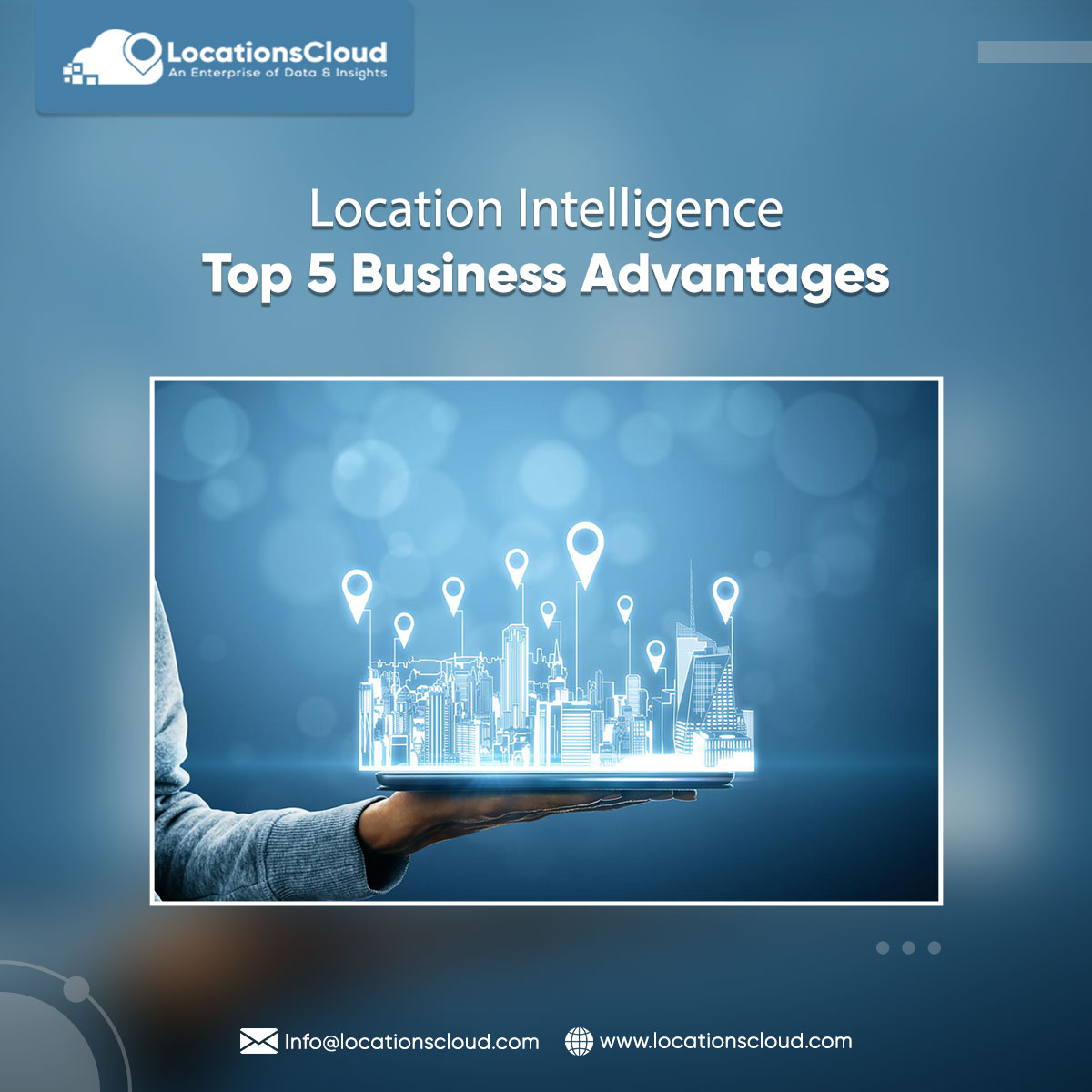 Top 5 business advantages: targeted marketing, optimized operations, competitive analysis, customer segmentation & enhanced decision-making. 
locationscloud.com/business-advan…

#LocationIntelligence #BusinessAdvantages #DataDrivenInsights #locationscloud