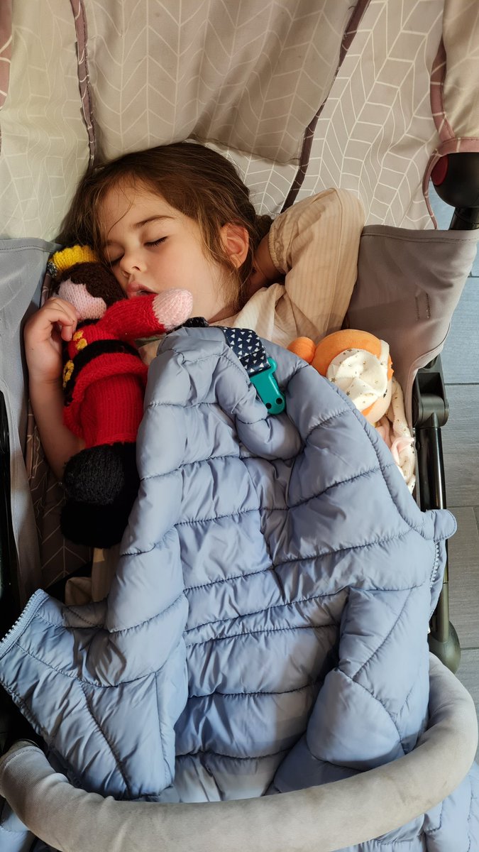 When you're on a big day out but you were up terrorising your parents at 6am.