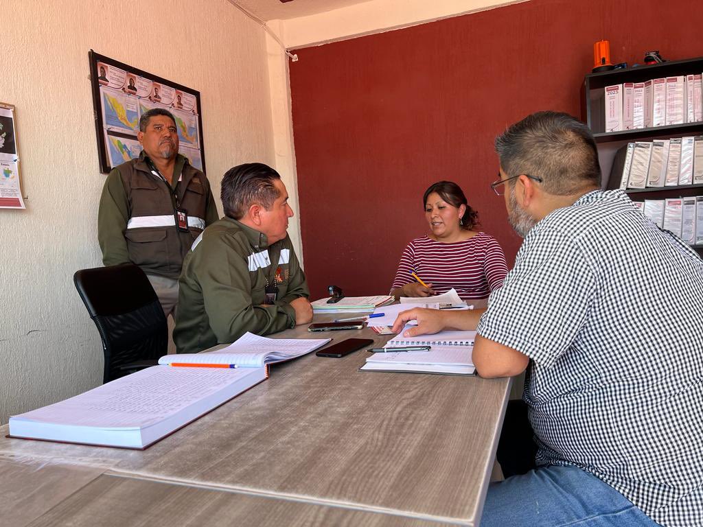 cefpphidalgo's tweet image. Como parte de las actividades del grupo revisor de SENASICA y APHIS-USDA a la región con reconocimiento de acreditado-modificado en Tuberculosis Bovina, se visitó el Punto de Verificación Interna de Atotonilco El Grande, el cual resguarda el estatus zoosanitario de dicha región.