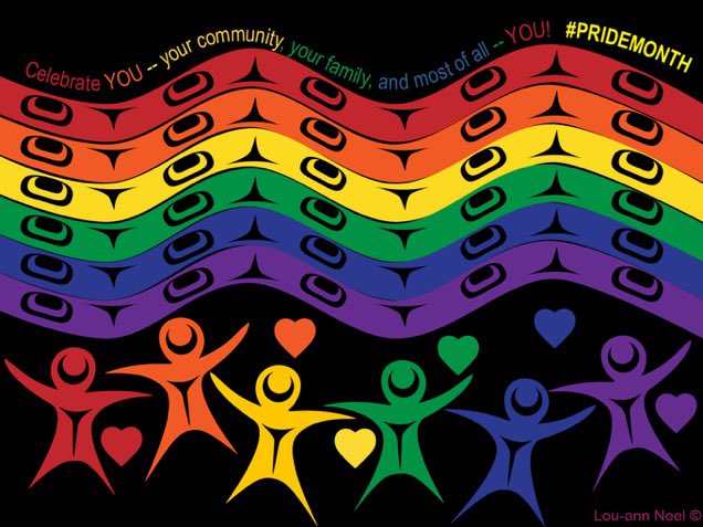 REMSS is celebrating Indigenous History Month and Pride Month this June! (Thank you Lou-Ann Neil for the shareable art!)