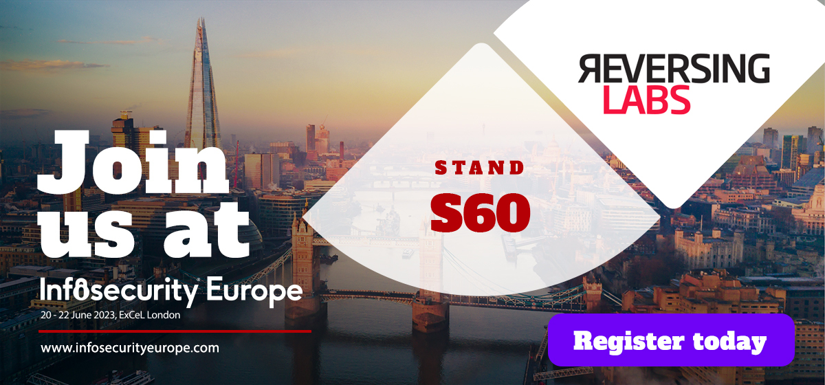 Are you heading to @Infosecurity Europe this month? Come see us from 6/20-6/22! We’ll be stationed at stand s60, chatting with attendees about our #SoftwareSupplyChainSecurity technology. Lots of great speakers and content to be shared this year!  hubs.ly/Q01R-8lj0