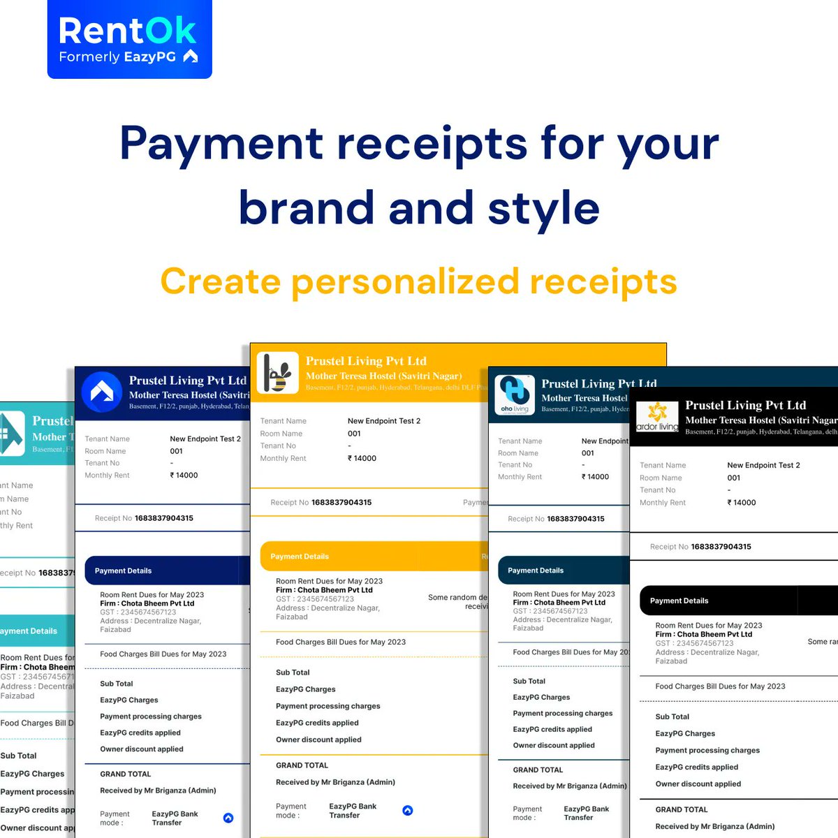 rentokofficial's tweet photo. Looking for a way to make your rent receipts look more professional? RentOk can help!
Download and send customized Rent Reciept !
#rentreceiptapp, #rentreceiptsoftware, #landlordapp, #propertymanagementapp, #tenantapp, #rentpaymentapp, #renttrackingapp, #rentreceiptgenerator https://t.co/rReHxbFGHf