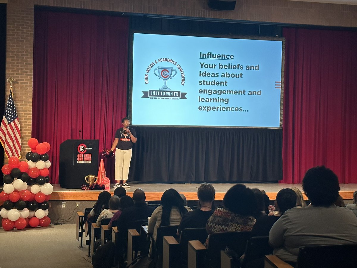 jen_shiers's tweet image. We are In It to Win It at the #CobbSummerCon! Come learn with @KatieBaggott3 &amp;amp; me during our 12:10 session in Room 411. @COBB_ELA @VaughanRockets #EngageCobb #CobbInTechCon