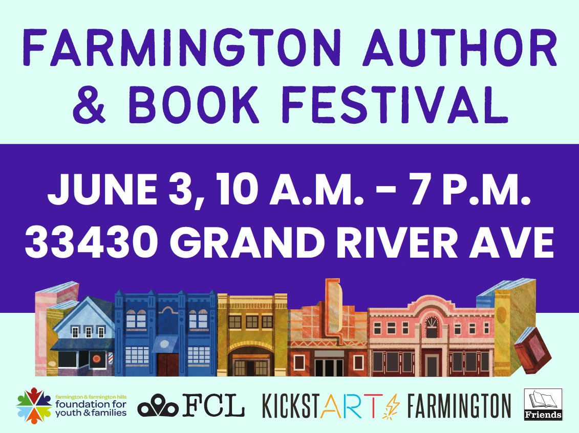 Come out if you are in Michigan! I will be in it!

#bookfestival #michigan #newauthor #bookstagram #book #newauthor #reader #reading #writer #bookcover #creative #vibes #indie #indieauthor  #readerlife #reading #events #farmingtonhills #farmingtonhillsmi