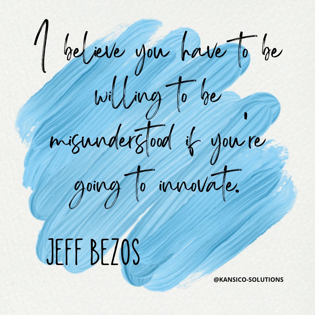 Jeff Bezos once said, 'I believe you have to be willing to be misunderstood if you're going to innovate.'

.
#문빈_가수해줘서_고마워 #AffiliateMarketing #business #quoteoftheday #smallbusinessquote #familybusinessquote #businessquotes #mindyourownbusinessquotes #supportsmall