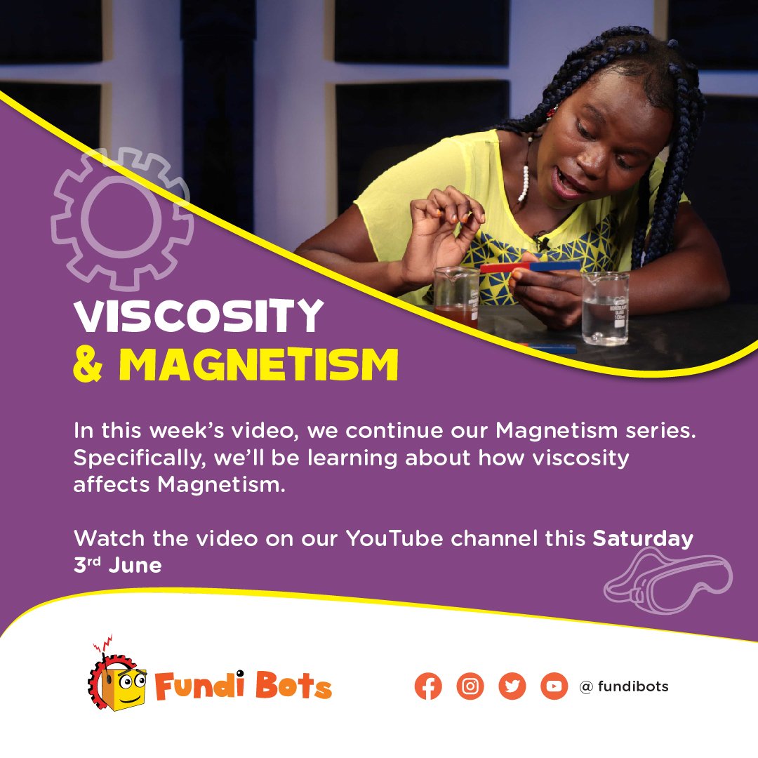 Tune in for another awesome learning video tomorrow on our YouTube channel 🎬

Get ready for some #quicklearn session as we introduce a new concept in our Magnetism series.

You don't want to miss it!
Subscribe so you're the first to know: bit.ly/3QWgYx7
#WeareFundi